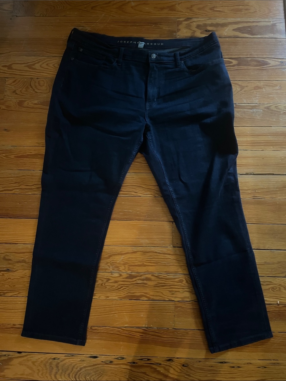 Joseph Abboud Navy Slim Straight Jeans